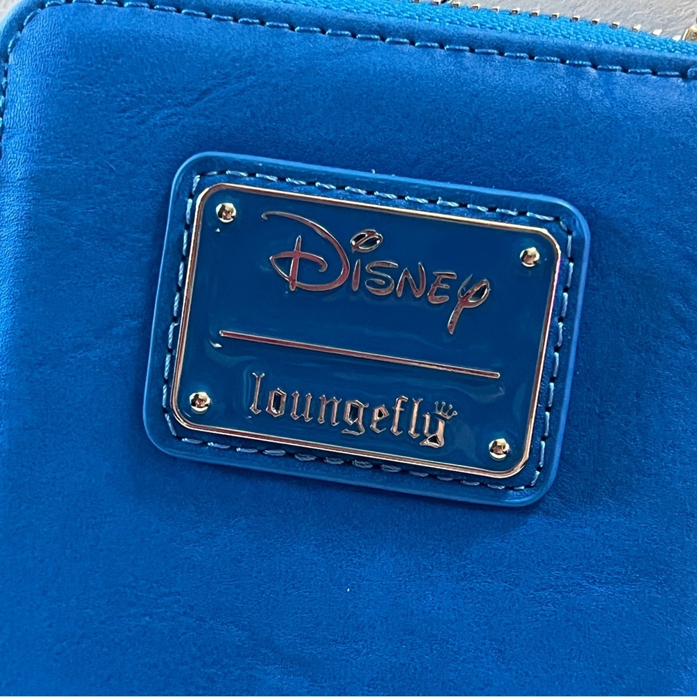 EUC Loungefly Blue Mickey wallet - Picture 4 of 10